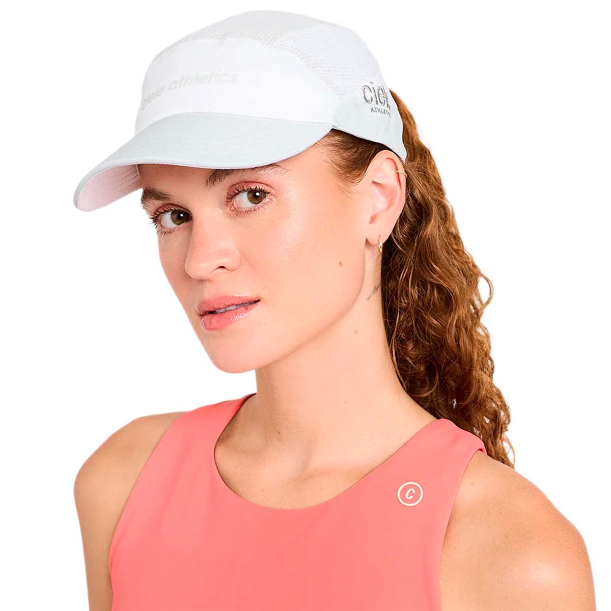 Gorra Deportiva Ciele FST Cap SC Field Iconic SL White Light Grey