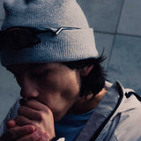 Gorro Bandit Embroidered Waffle Logo Beanie Heather Grey