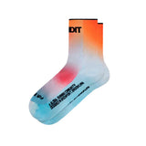 Calceta Bandit Lite Run™ Mesh Quarter Sock Gradient Prints