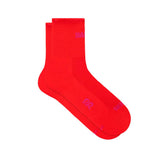 Calceta Bandit Lite Run™ Stripe Jacquard Sock Poppy