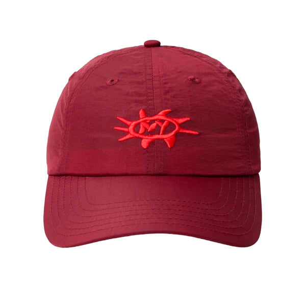 Gorra Deportiva Bandit Nylon "Sunburst" Dad Hat Fig Intense Red