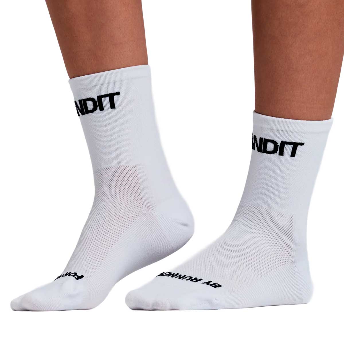 Calceta Bandit Lite Run™ Coolmax™ White 2 Pack Unisex