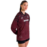 Manga Larga Bandit Jacquard Footy Run Long Sleeve Fig Print