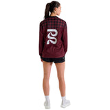 Manga Larga Bandit Jacquard Footy Run Long Sleeve Fig Print