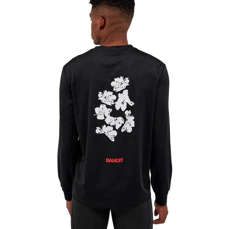 Manga Larga Bandit NanoMesh™ Abstract Floral Black Hombre