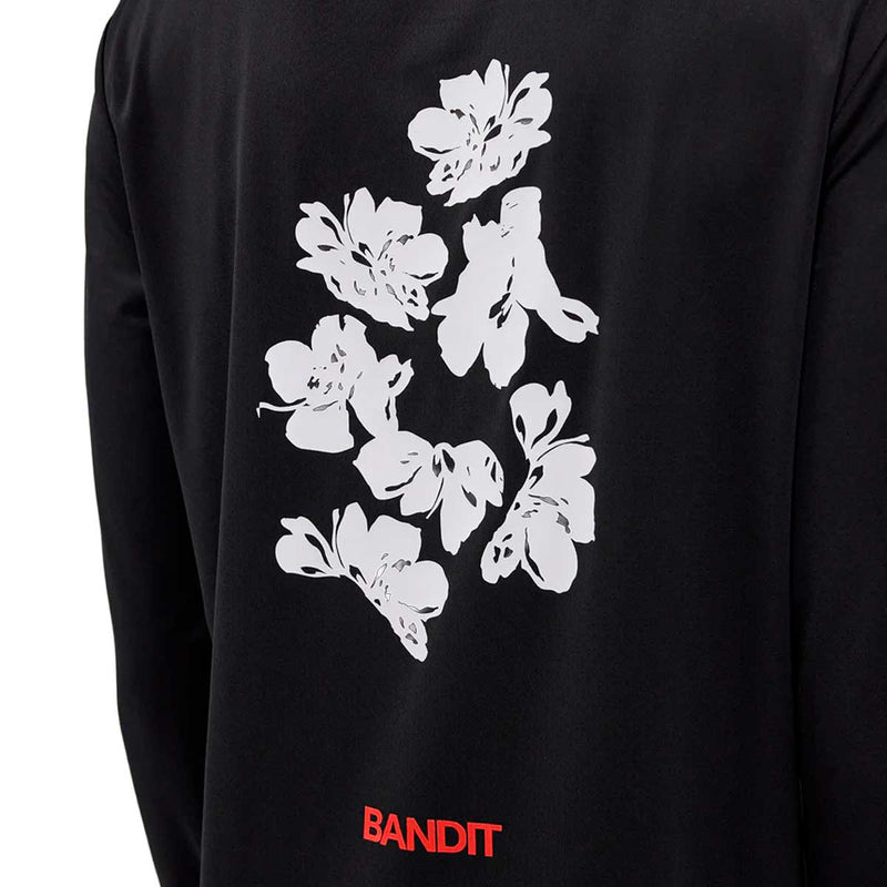Manga Larga Bandit NanoMesh™ Abstract Floral Black Hombre
