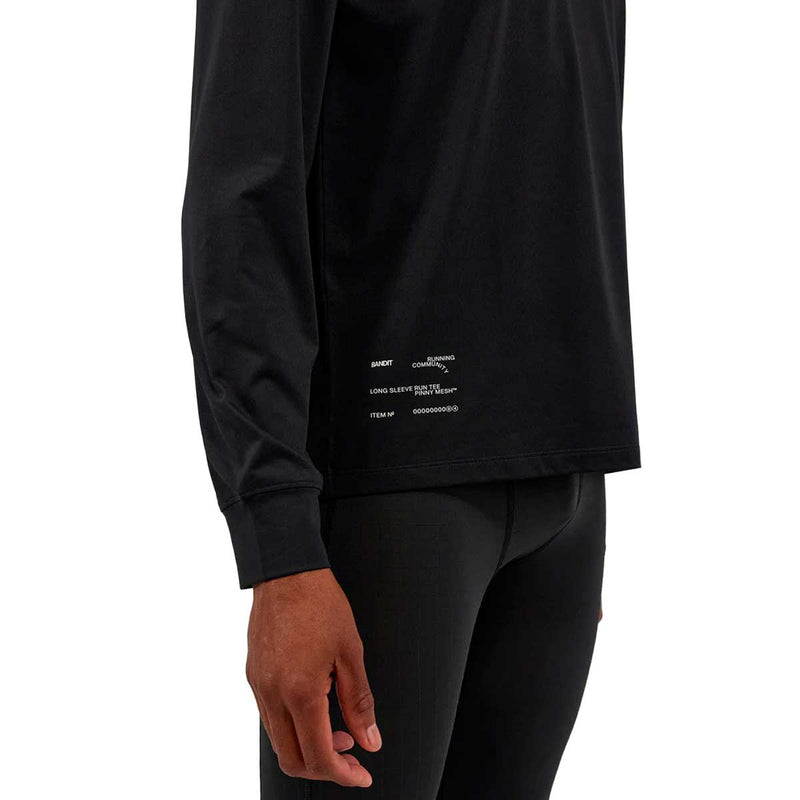 Manga Larga Bandit NanoMesh™ Abstract Floral Black Hombre