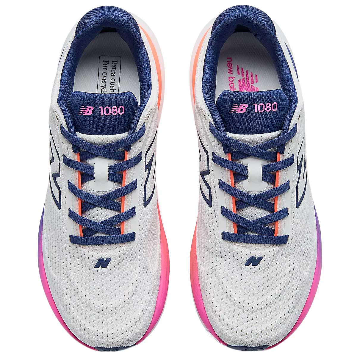 Tenis New Balance 1080v15 Blanco Multi Mujer