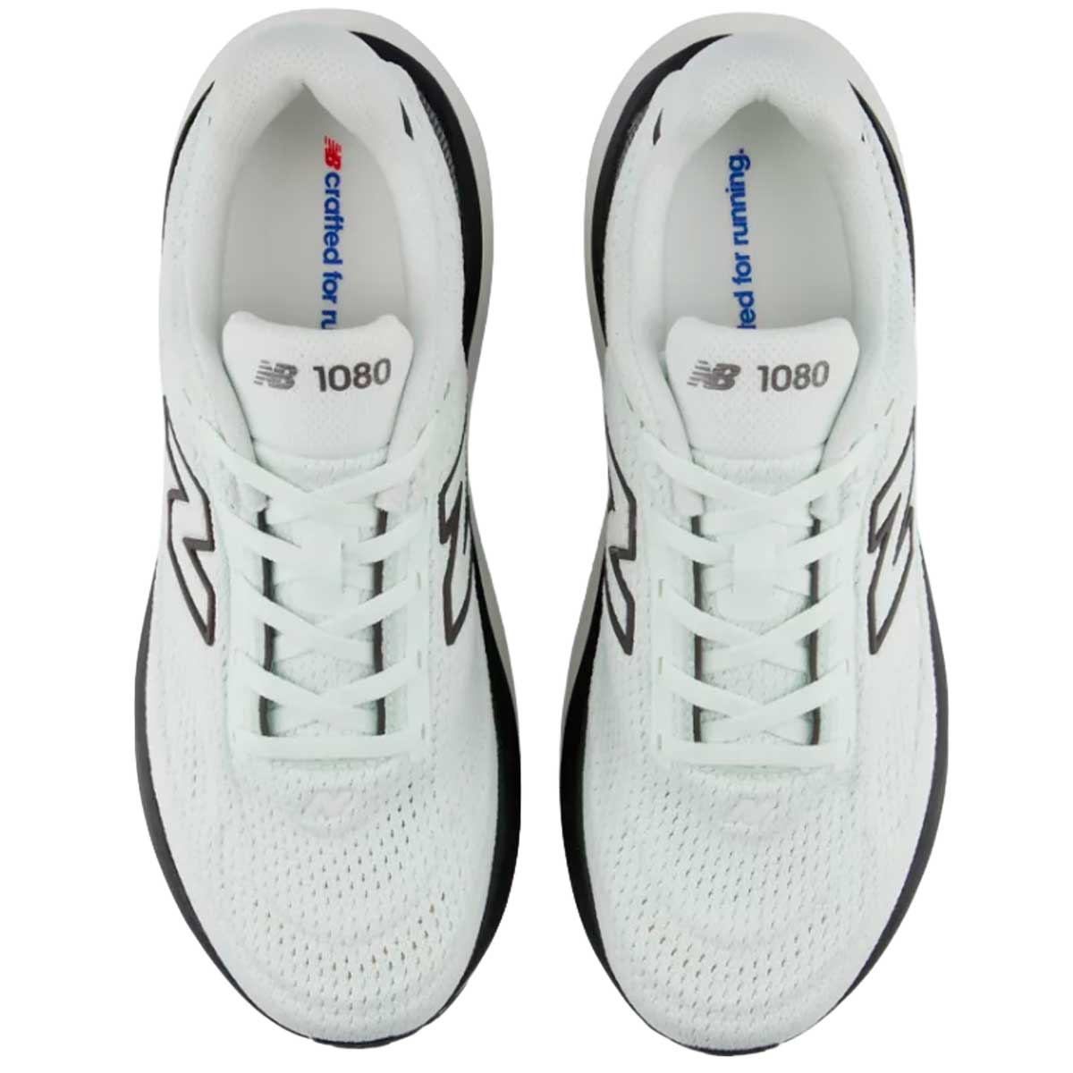 Tenis New Balance 1080v15 Blanco Negro Mujer