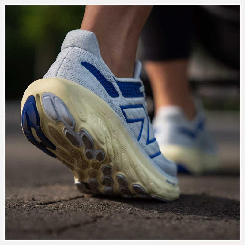 Tenis new shop balance azul bebe