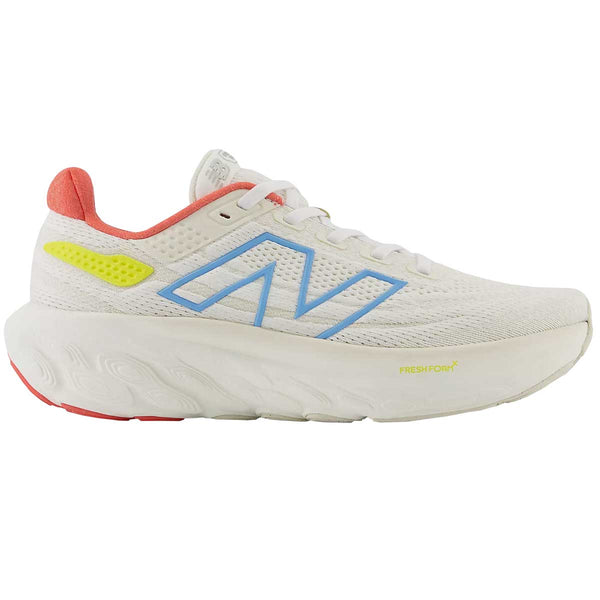 Tenis New Balance 1080 V13 Blanco Amarillo Mujer