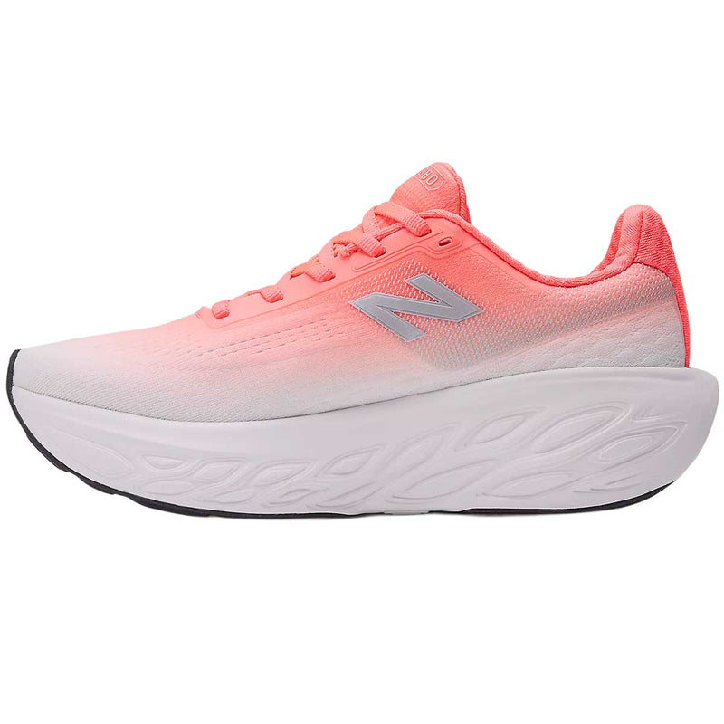 Tenis New Balance 1080 V14 Naranja Blanco Mujer