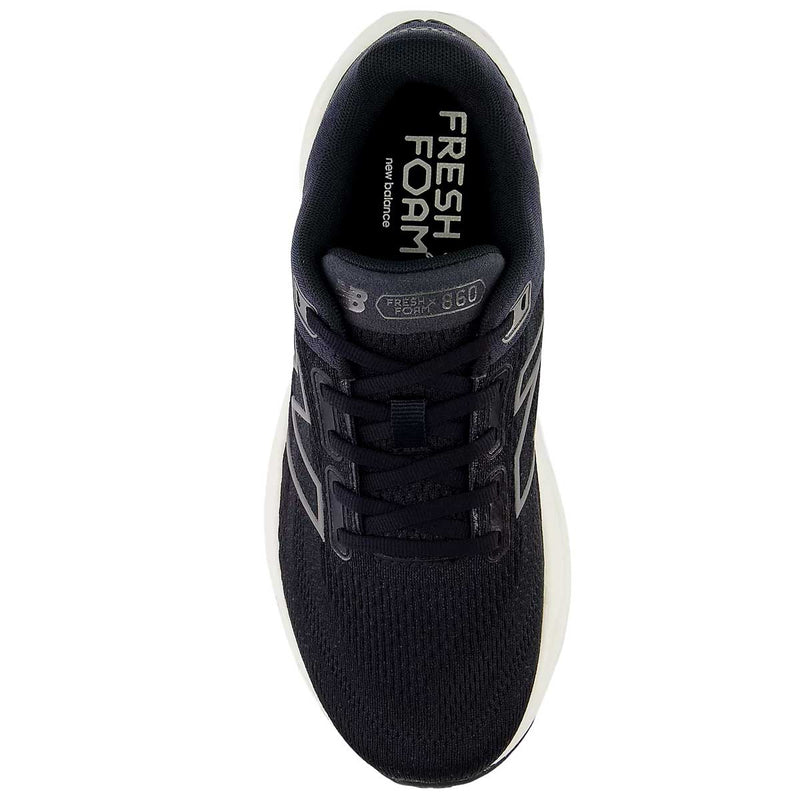 Tenis New Balance 860 V14 Negro Blanco Mujer