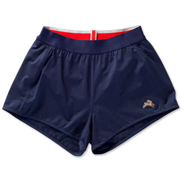 Short Deportivo Tracksmith Session Speed Shorts Navy Mujer