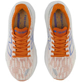Tenis New Balance X BALOS Blanco Naranja Mujer