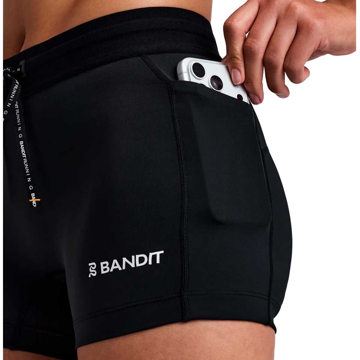 Short Bandit Stamina™ 3" Compression Black Mujer