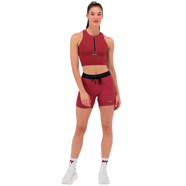 Short Deportivo Bandit Gridlock™ 5" Compression Berry Mujer