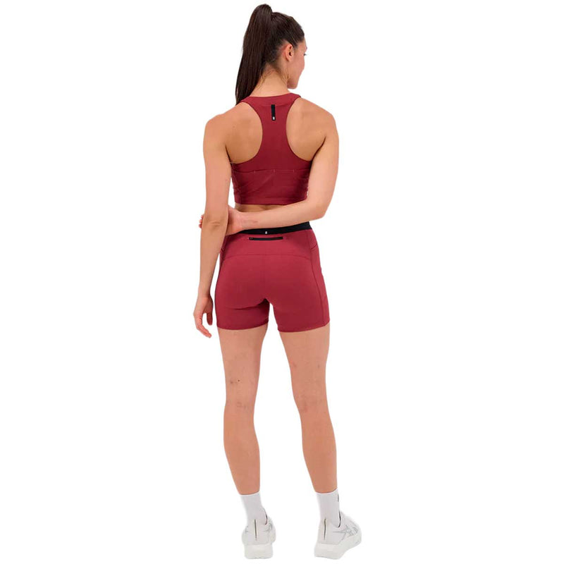 Short Deportivo Bandit Gridlock™ 5" Compression Berry Mujer