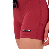Short Deportivo Bandit Gridlock™ 5" Compression Berry Mujer
