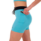 Short Deportivo Bandit Gridlock™ 5" Compression Vintage Blue Mujer