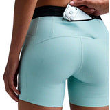 Short Bandit Striped Cadence™ 5" Compression Mist Lagoon Mujer
