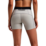 Short Bandit Striped Cadence™ 5" Compression Plaster Mujer