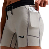Short Bandit Striped Cadence™ 5" Compression Plaster Mujer