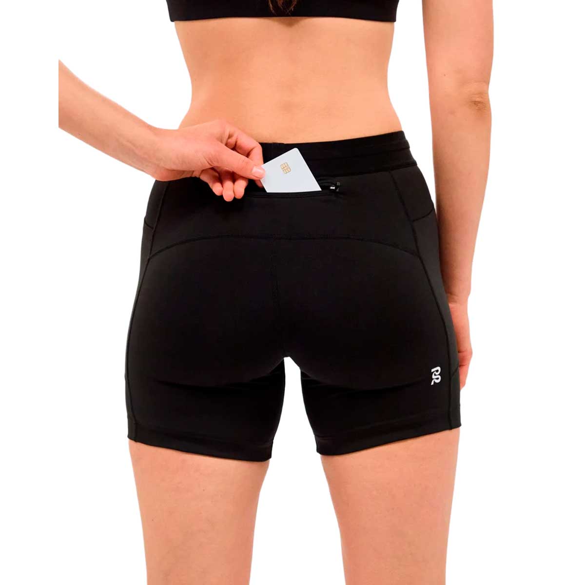 Short Deportivo Bandit 5" Compression Black Mujer