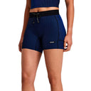 Short Bandit Striped Cadence™ 5" Compression Bauhaus Blue Mujer