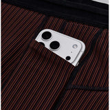 Short Bandit Striped Cadence™ 5" Compression Cacao Mujer