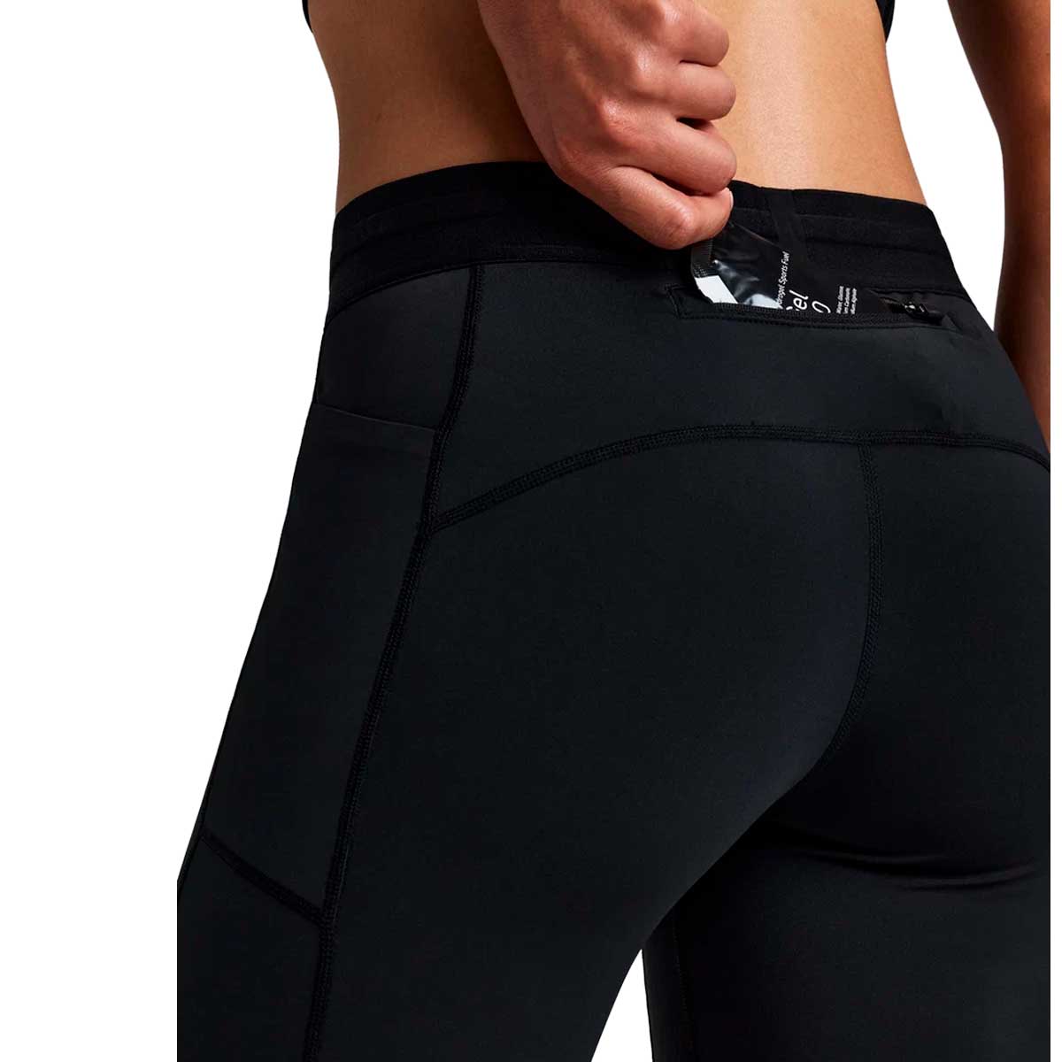 Short Deportivo Bandit 7" Compression Black Mujer