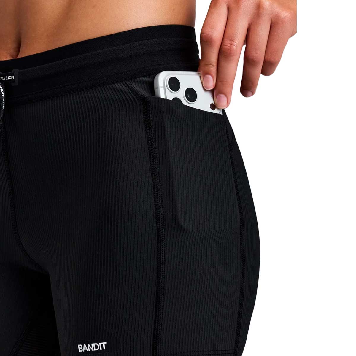 Short Bandit Cadence™ 5" Compression Black Mujer