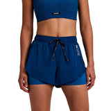 Short Deportivo Bandit Vento™ 2-in-1 Run Azul Mujer