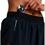 Short Bandit CoolGrid™ 3" Split Black Mujer