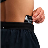 Short Bandit CoolGrid™ 3" Split Black Mujer