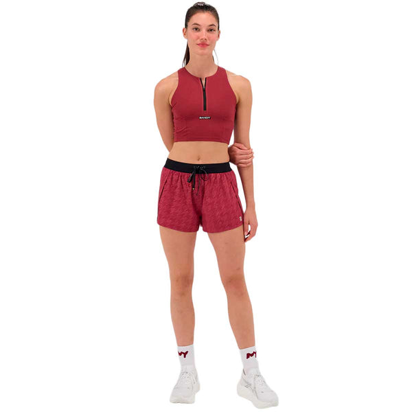 Short Deportivo Bandit Vento™ 3" Split Berry Mujer