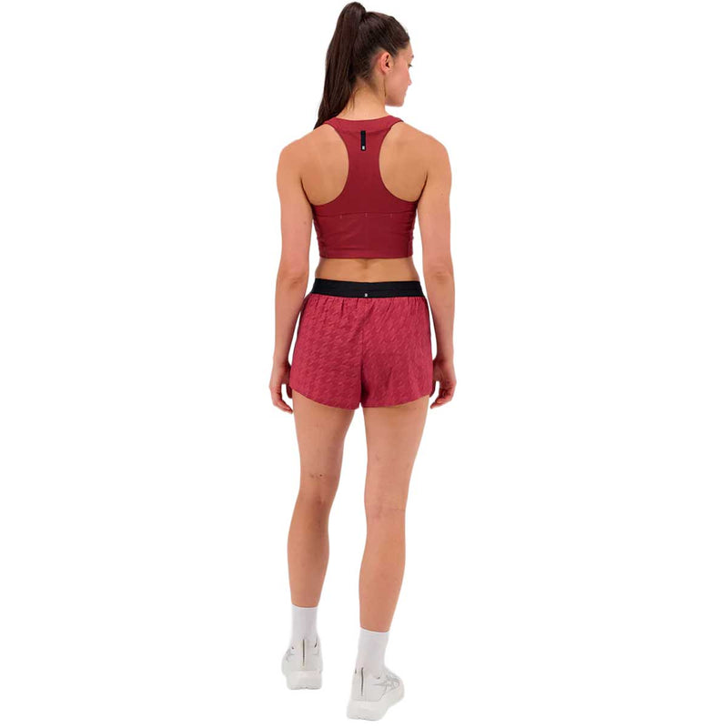 Short Deportivo Bandit Vento™ 3" Split Berry Mujer