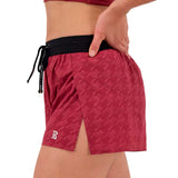 Short Deportivo Bandit Vento™ 3" Split Berry Mujer