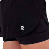 Short Deportivo Bandit Vento™ 4" 2-in-1 Black Mujer