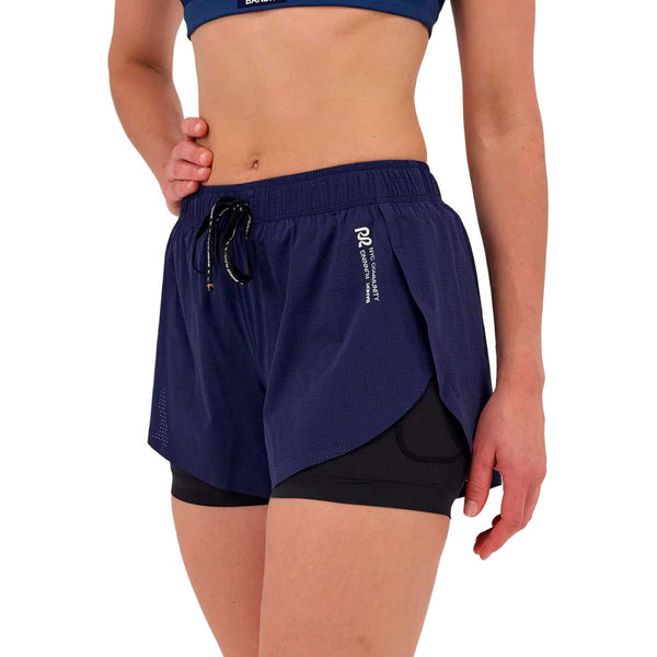 Short Deportivo Bandit Vento™ 4" 2-in-1 NY Navy Mujer