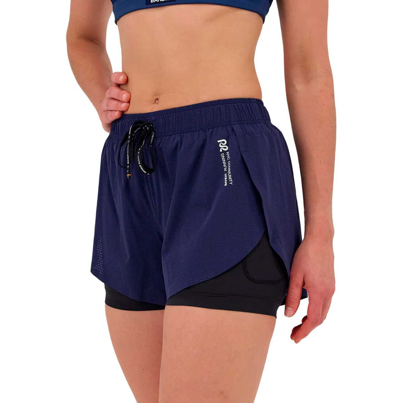 Short Deportivo Bandit Vento™ 4" 2-in-1 NY Navy Mujer