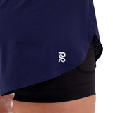 Short Deportivo Bandit Vento™ 4" 2-in-1 NY Navy Mujer