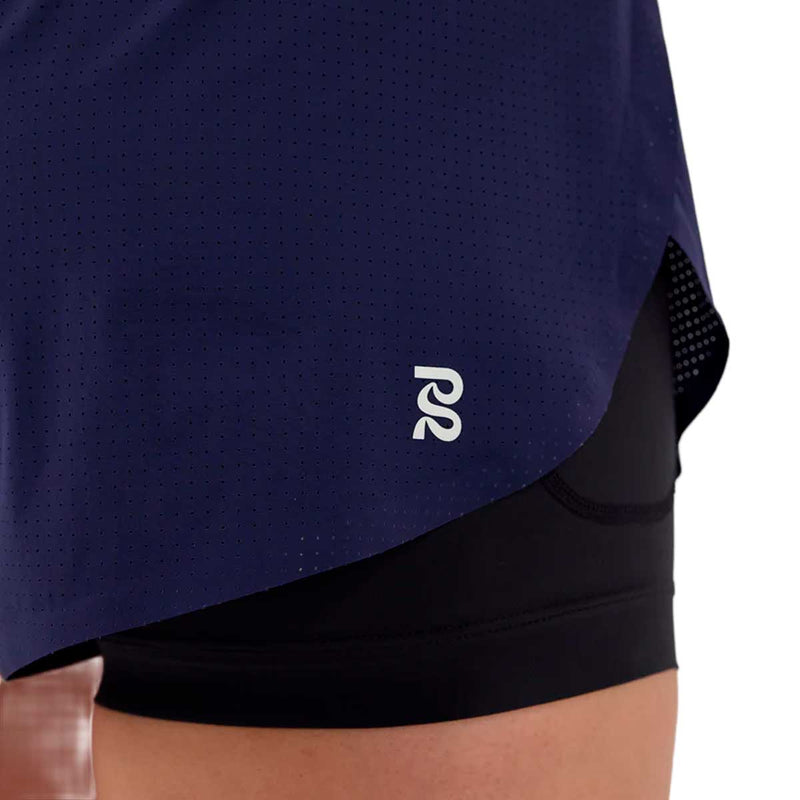 Short Deportivo Bandit Vento™ 4" 2-in-1 NY Navy Mujer