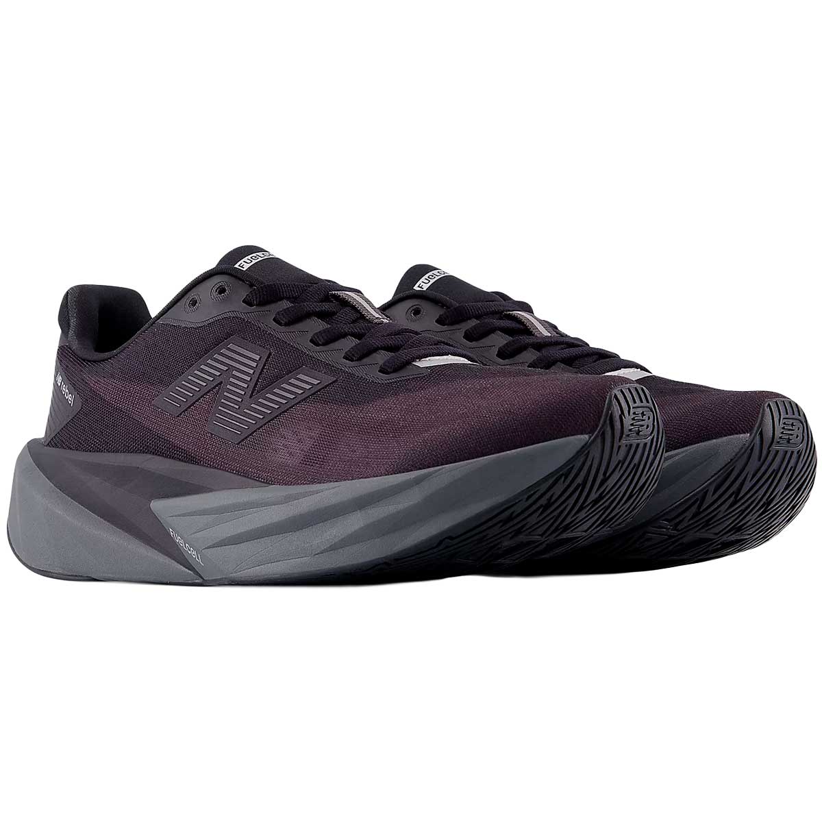 Tenis New Balance Running REBEL V5 Negro Gris Oscuro Mujer