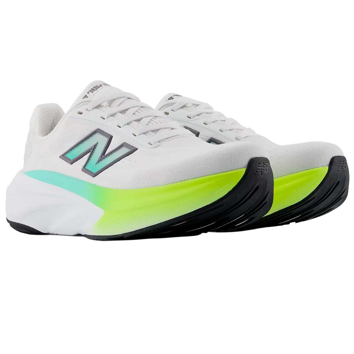 Tenis New Balance More v6 Blanco Verde Mujer
