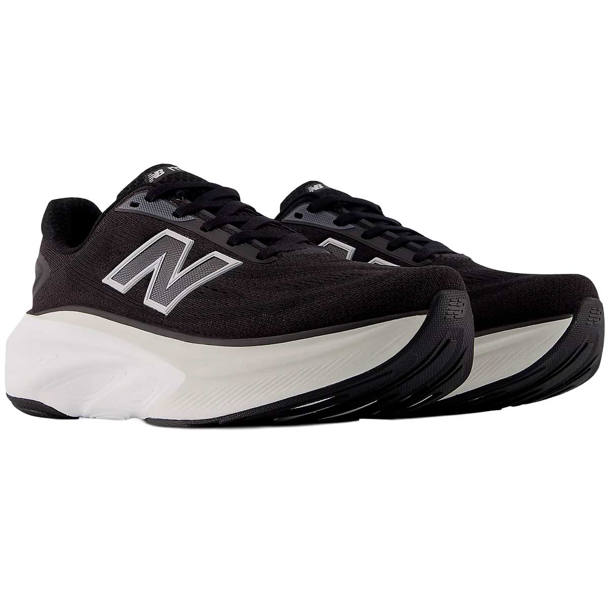 Tenis New Balance More v6 Negro Blanco Mujer