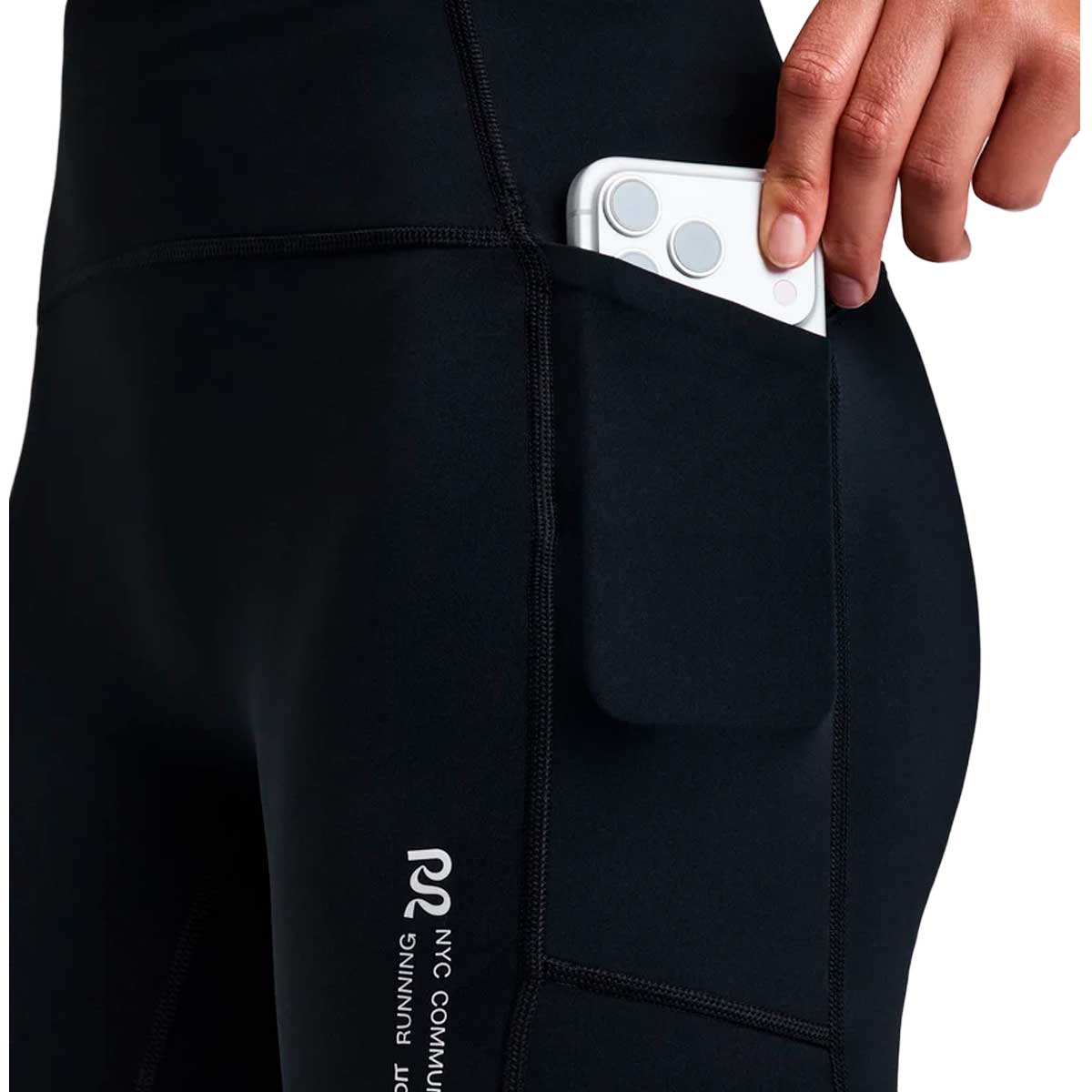 Short Bandit Stamina™ High Waist 5" Compression Black Mujer