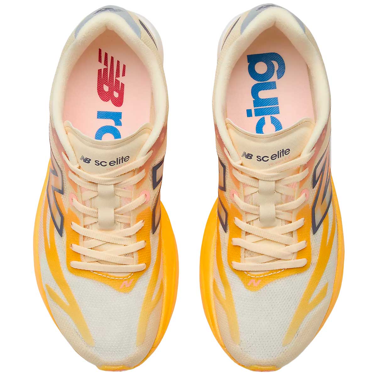 Tenis New Balance SUPER COMP ELITE v6 Naranja Gris Mujer