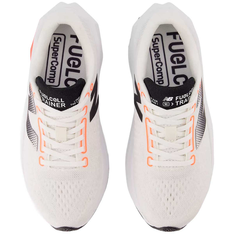 Tenis New Balance SuperComp Trainer v3 Blanco Naranja Mujer