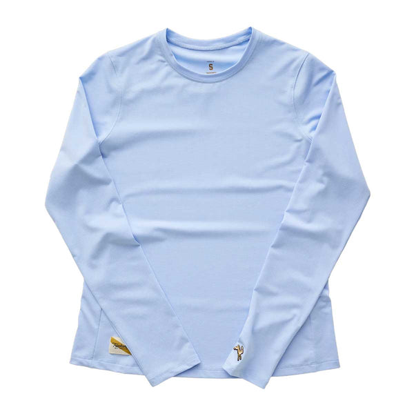 Playera Manga Larga Tracksmith Session Long Sleeve Windsurfer Mujer